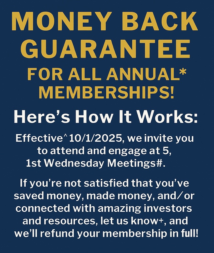 GDREIA Money Back Guarantee