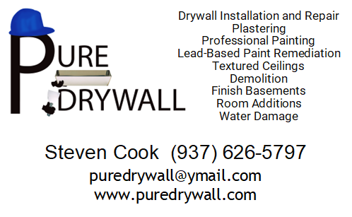 Pure Drywall- GDREIA Vendor Biz Card